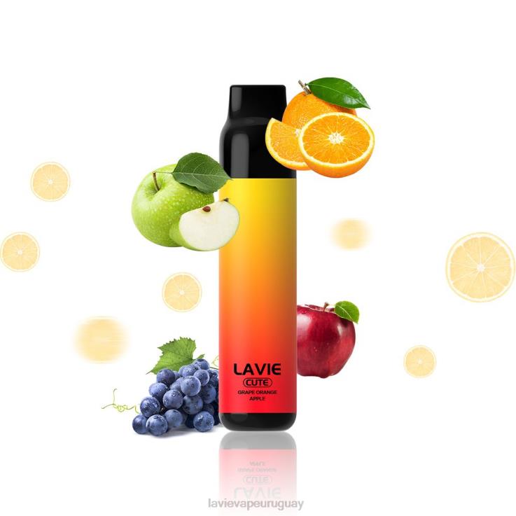 uva naranja manzana