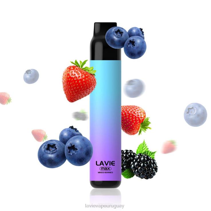 V68HV281 Lavie Vape Uruguay | bayas mixtas LAVIE BAR 5000 inhalaciones - máx.