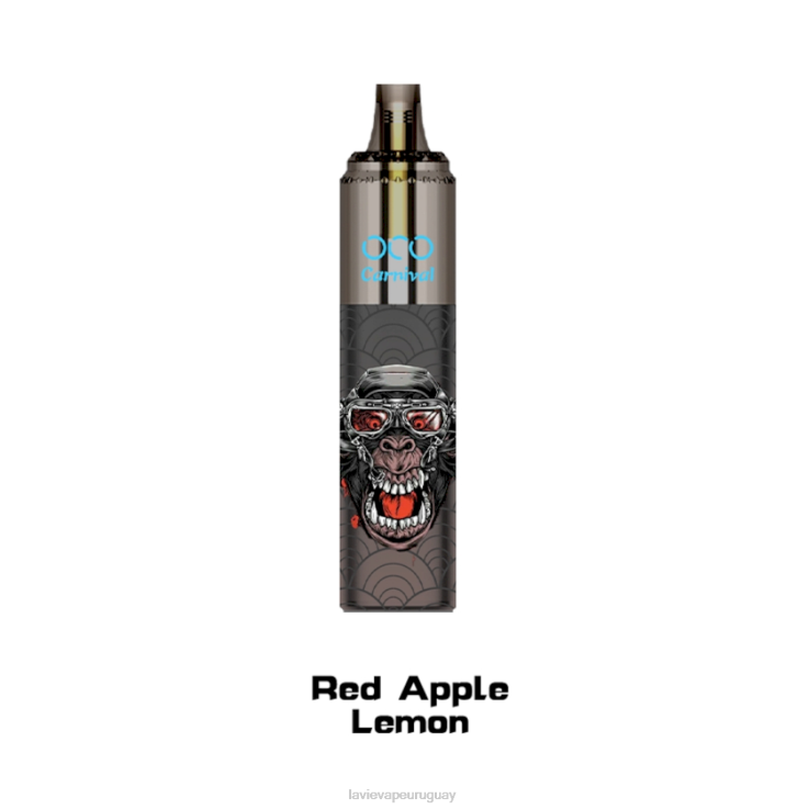 manzana roja limón