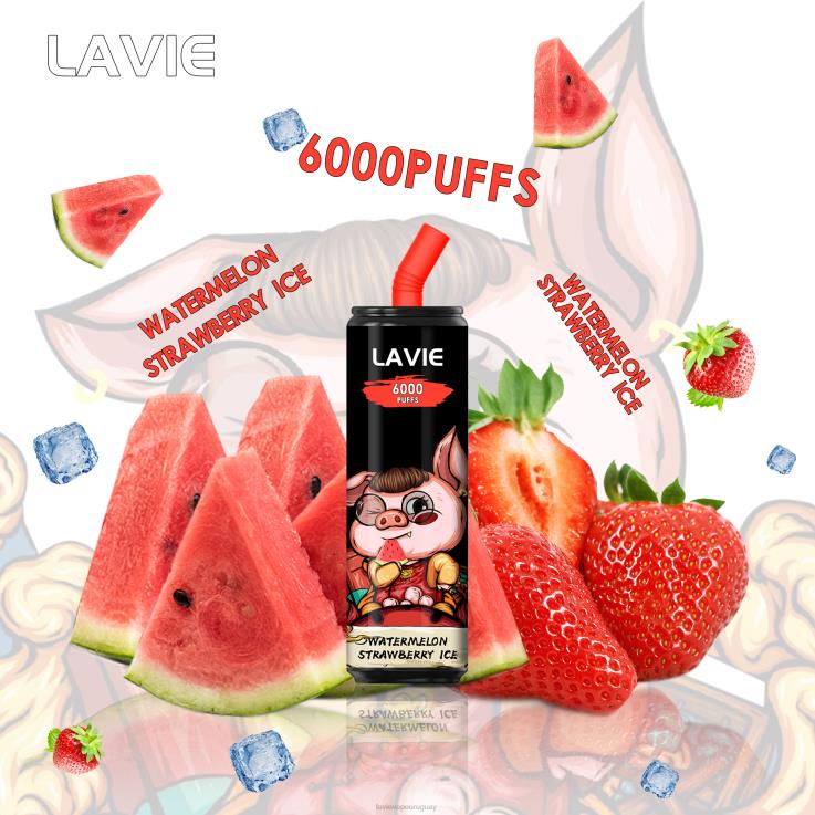 V68HV267 Lavie Vape Review | sandia fresa hielo LAVIE Coke BAR 6000 bocanadas