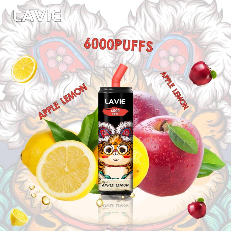 V68HV275 Lavie Vape Review | manzana limon LAVIE Coke BAR 6000 bocanadas