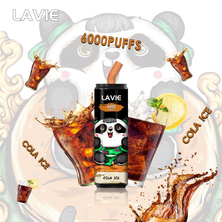 V68HV276 Vape Lavie Precio | hielo de cola LAVIE Coke BAR 6000 bocanadas